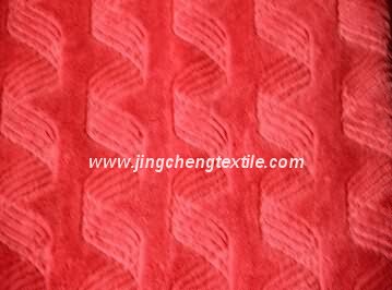 2015 PV fleece fabric with plain dyed and brushed ,high quality
